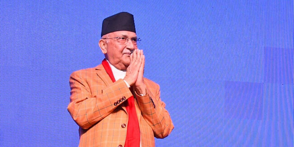 प्रधानमन्त्री ओलीले दिए सबैलाई धन्यवाद